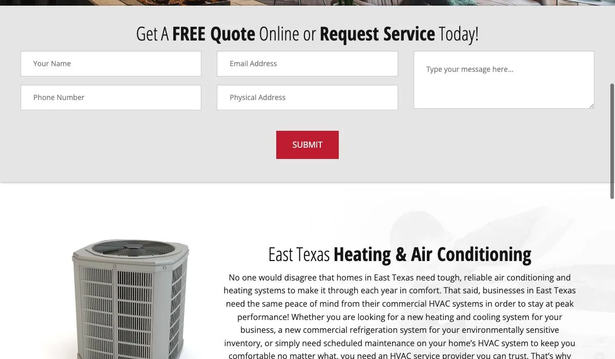 Loftis Heating & Air Conditioning cover
