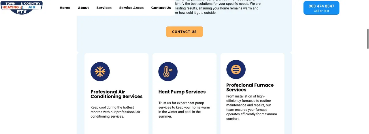 Town and Country Heating and Air ETX cover
