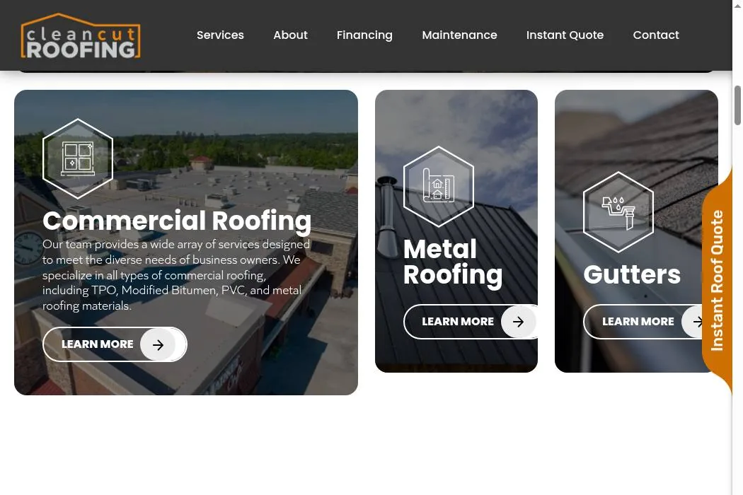 Clean Cut Roofing cover