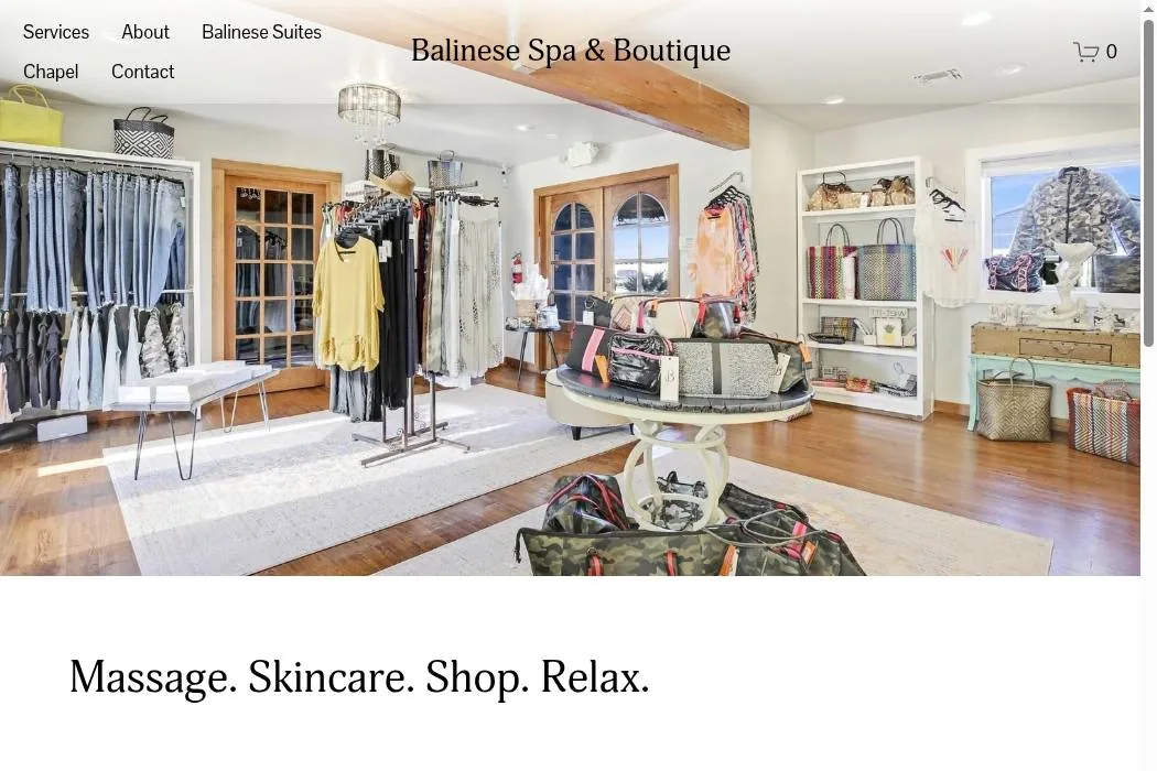 Balinese Spa & Boutique cover