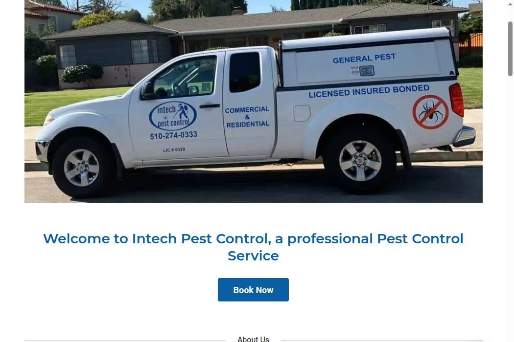 INTECH PEST CONTROL cover