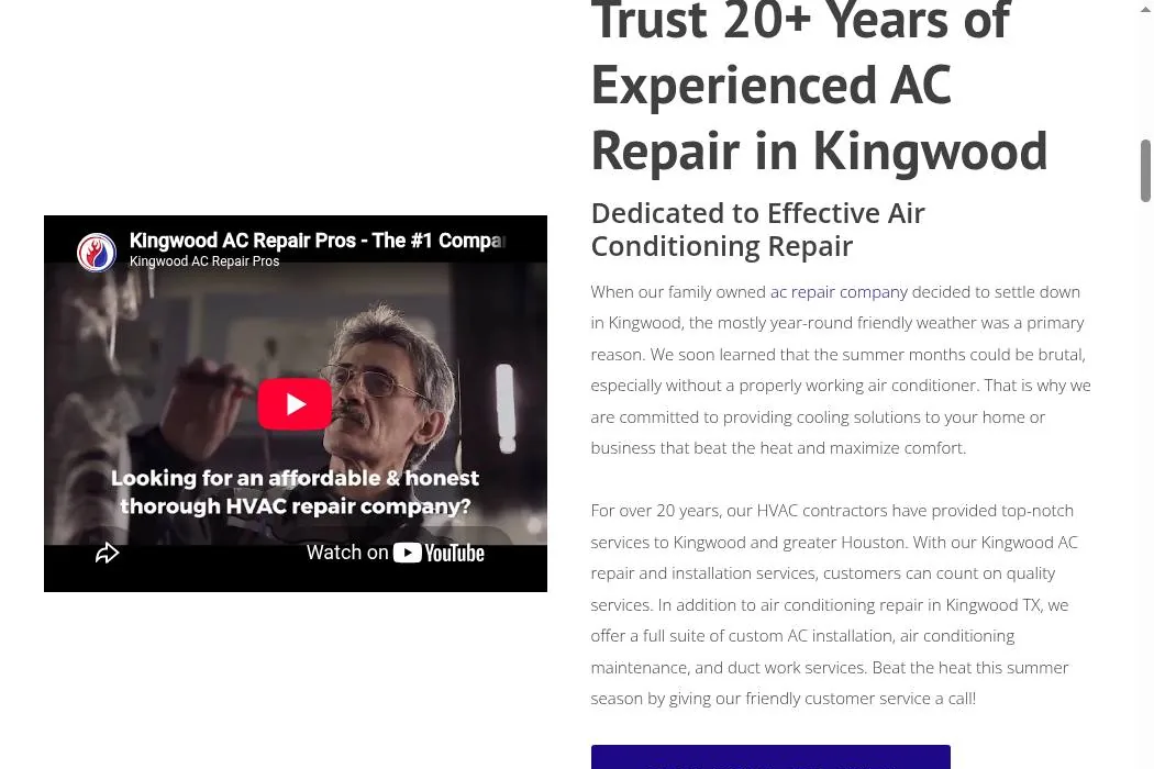Kingwood AC Repair Pros cover
