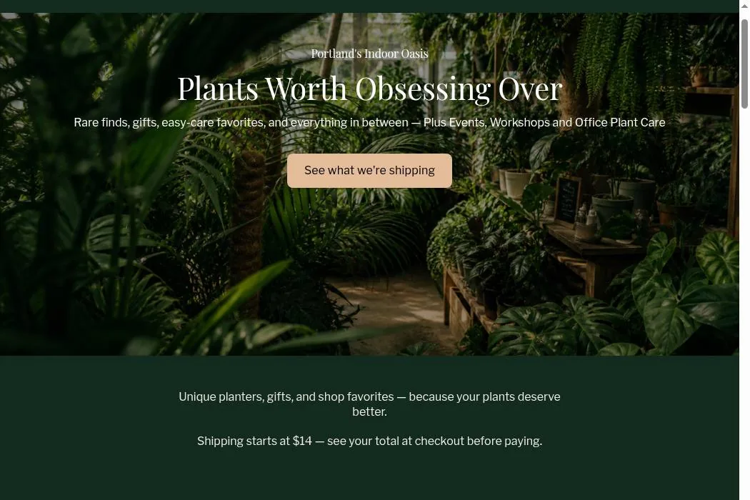 Portland's Indoor Oasis cover