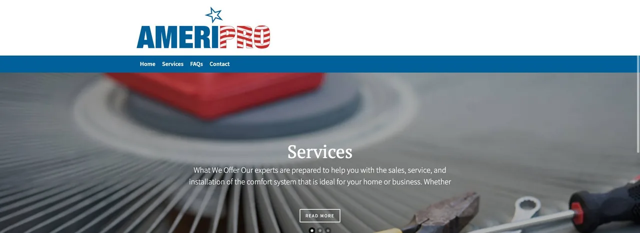 AmeriPro HVAC cover
