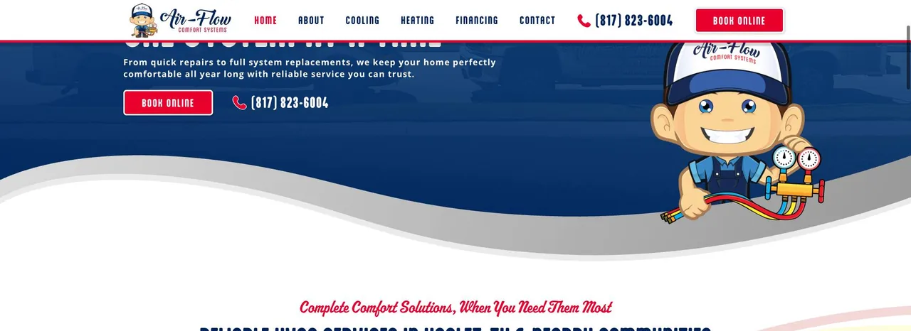 Air Flow Comfort Systems cover