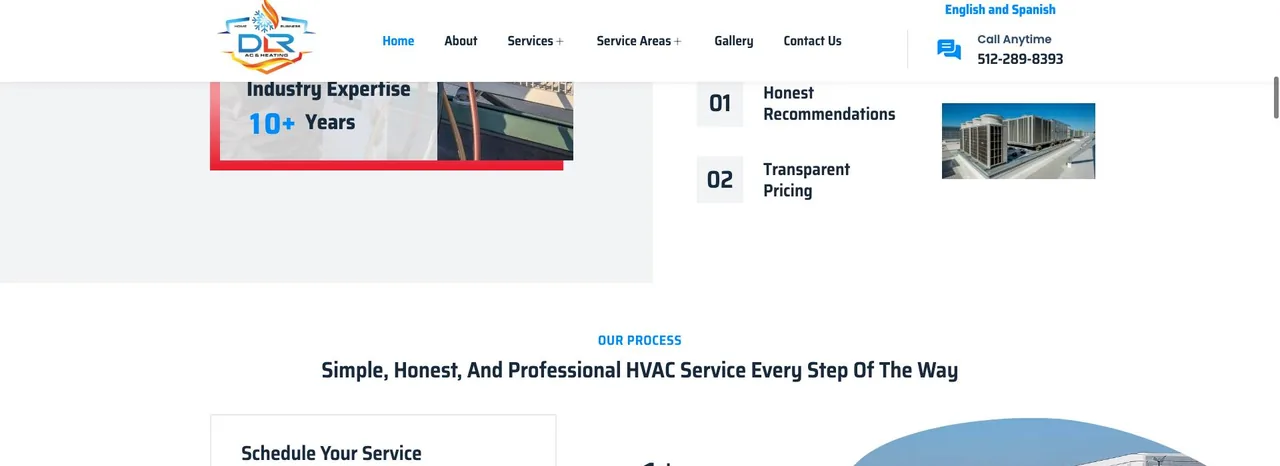 DLR AC & Heating cover