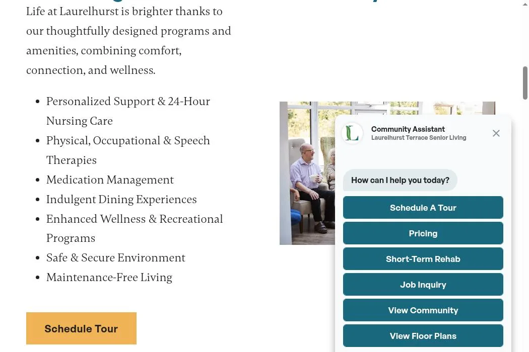 Laurelhurst Terrace Senior Living cover
