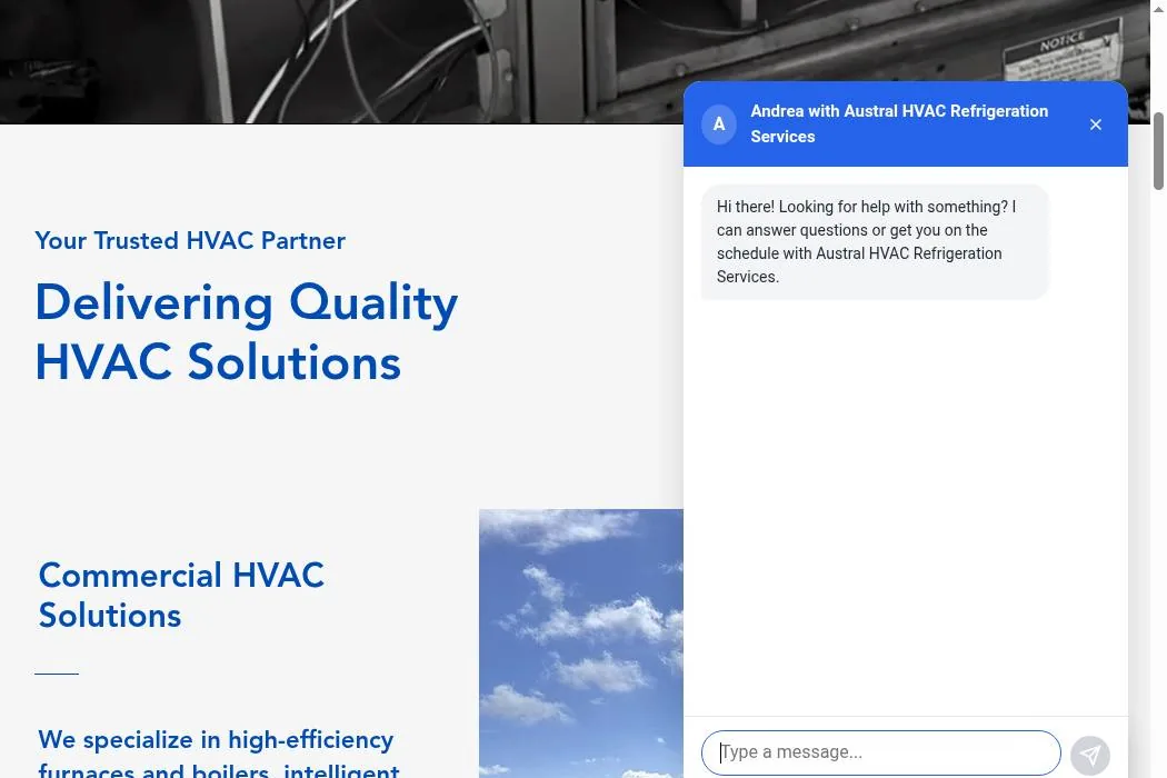 Austral HVAC cover
