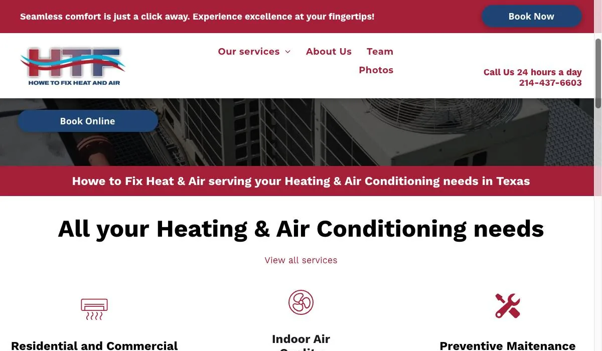 Howe to Fix Heat & Air cover