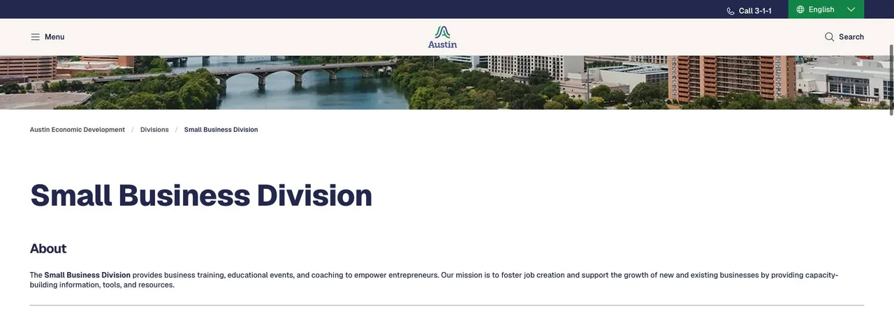 Austin Economic Development cover