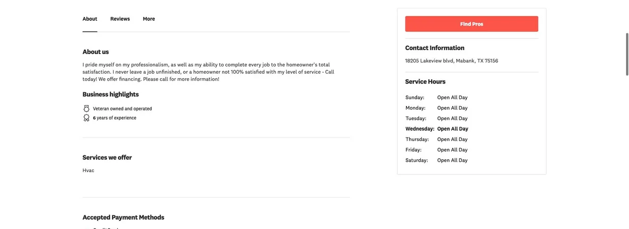 A&D HEATING AND AIR CONDITIONING cover