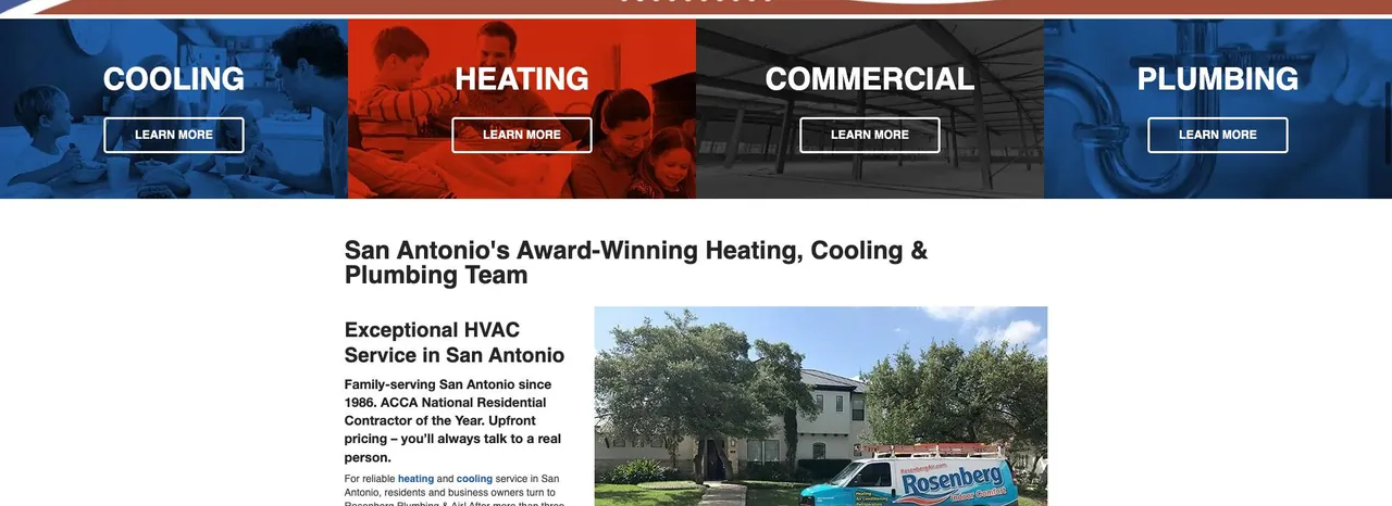 Rosenberg Plumbing & Air cover