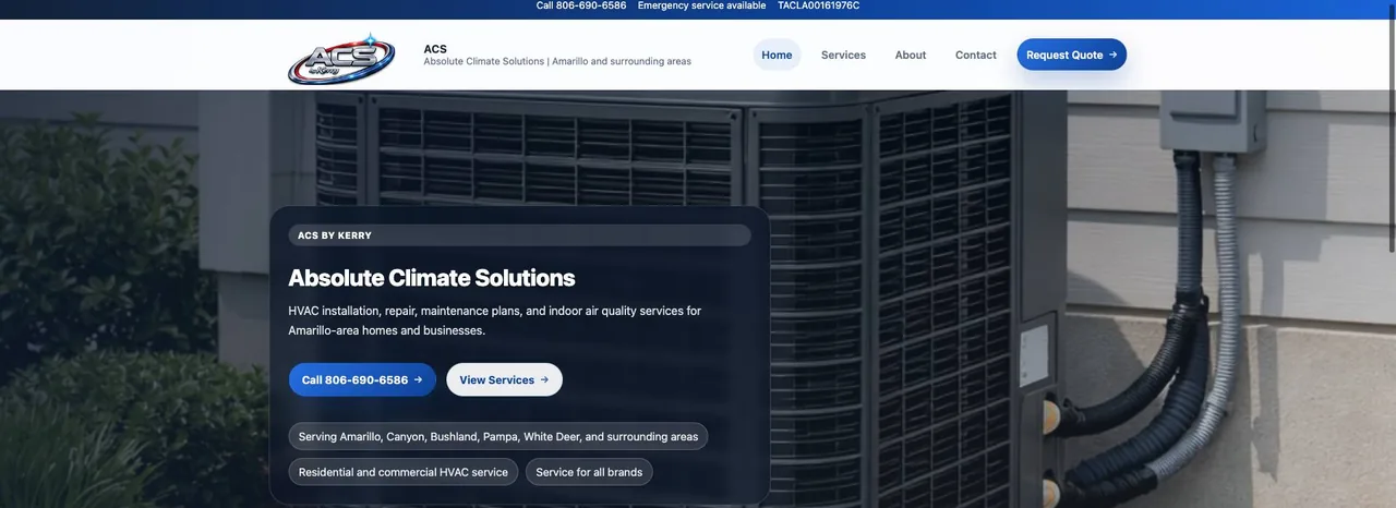 Absolute Climate Solutions cover