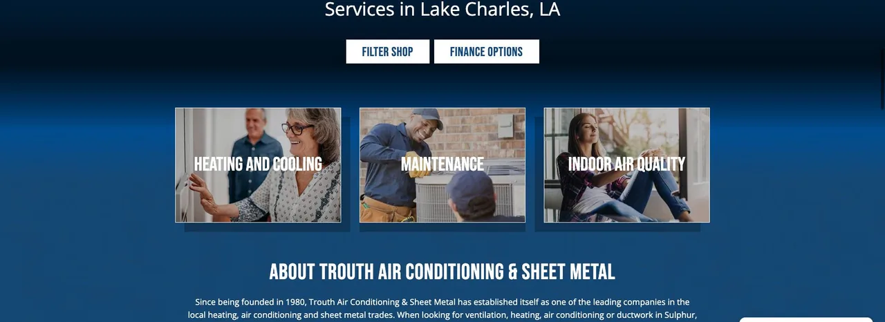 Trouth Air Conditioning & Sheet Metal cover