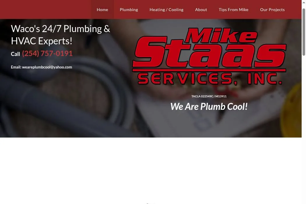 Mike Staas Services, Inc. cover