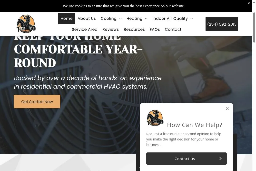Texan Air Conditioning & Heating LLC cover