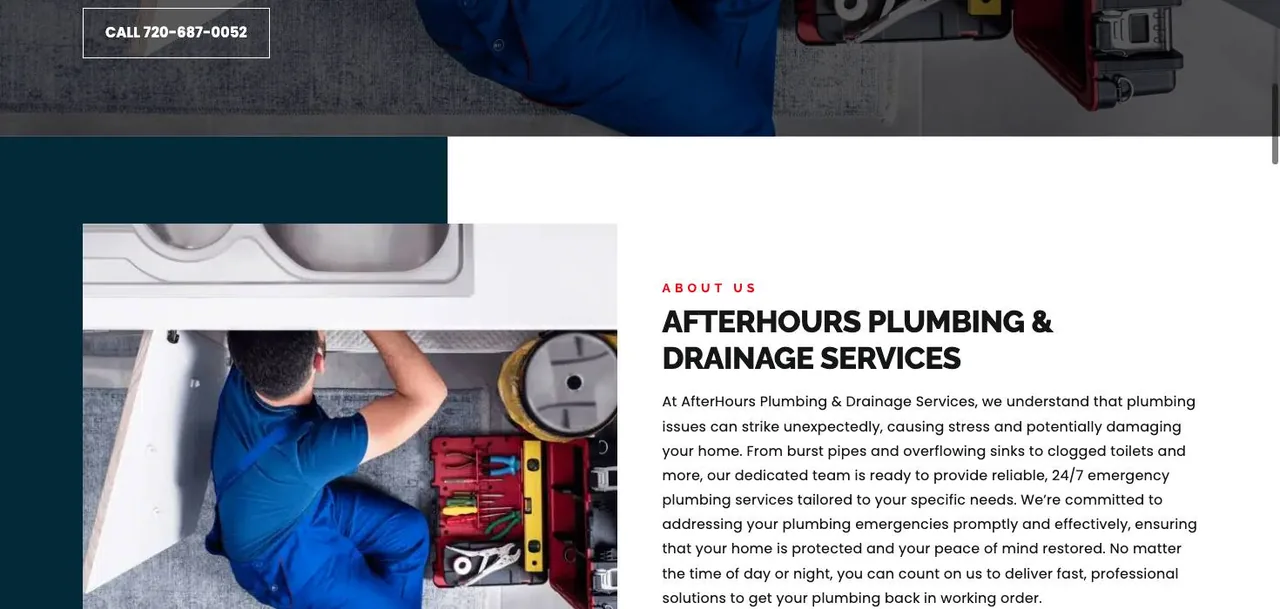 AfterHours Plumbing & Drainage Services cover