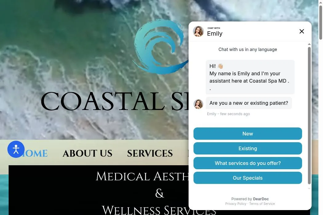 Coastal Spa MD cover