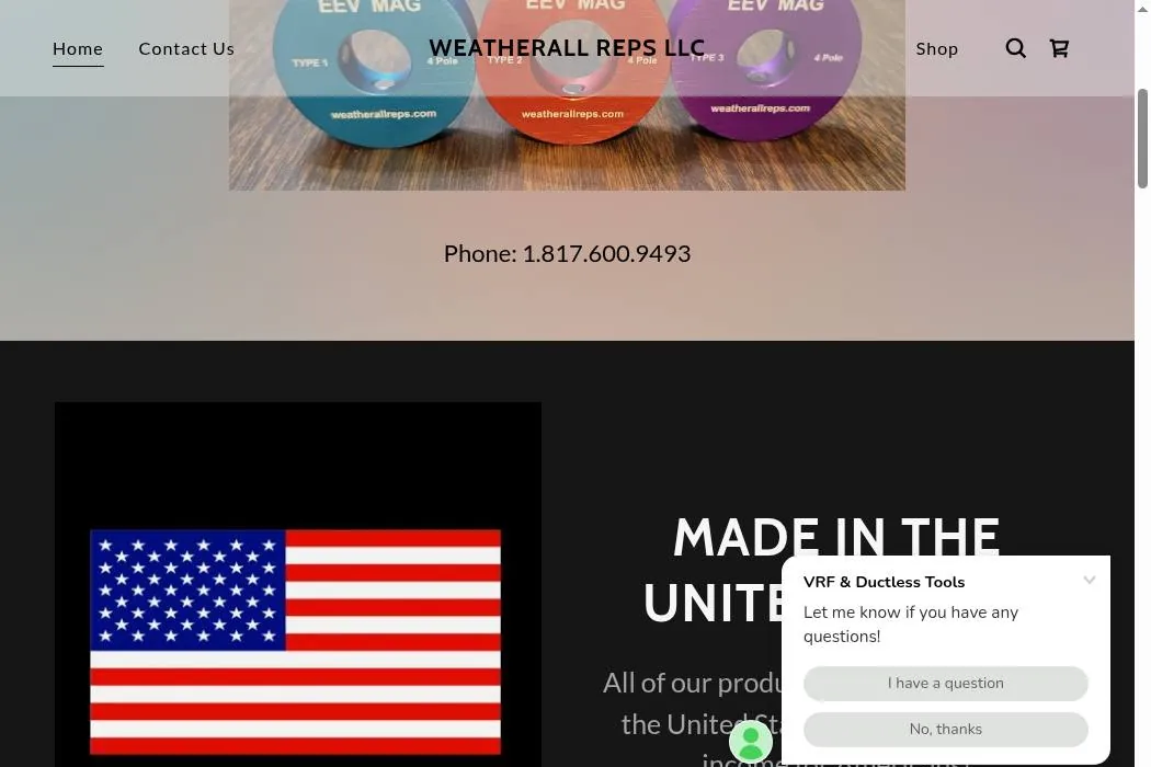 WEATHERALL REPS LLC cover