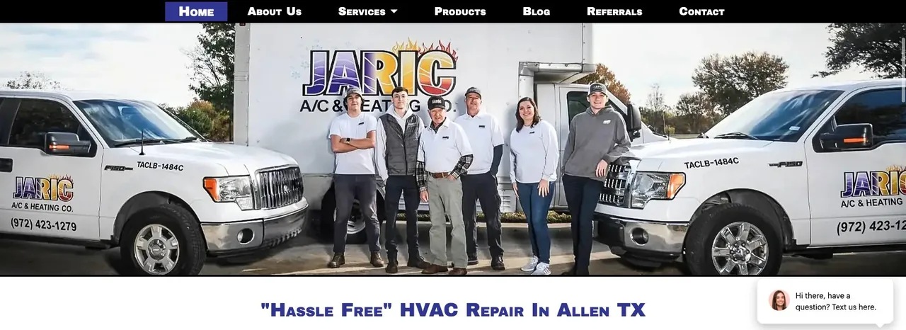 Jaric A/C & Heating Company cover