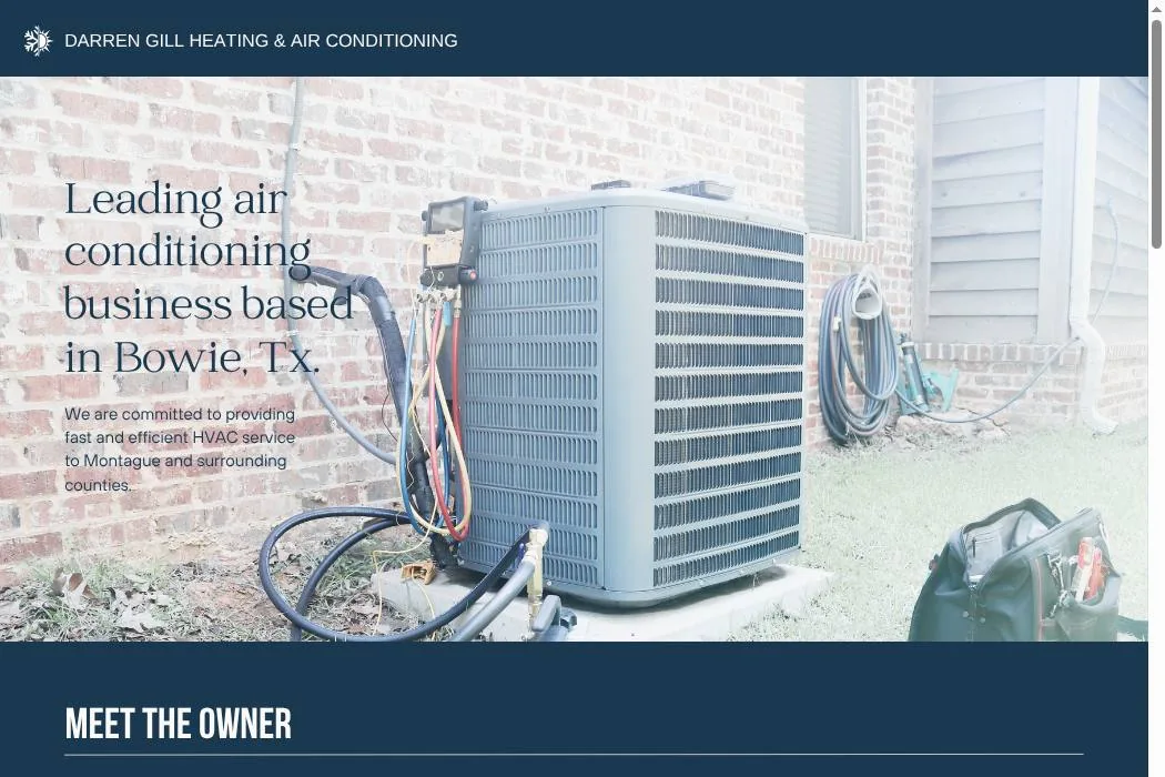Darren Gill Heating & Air Conditioning cover