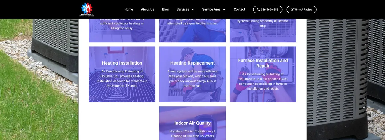 Air Conditioning & Heating of Houston Co. cover