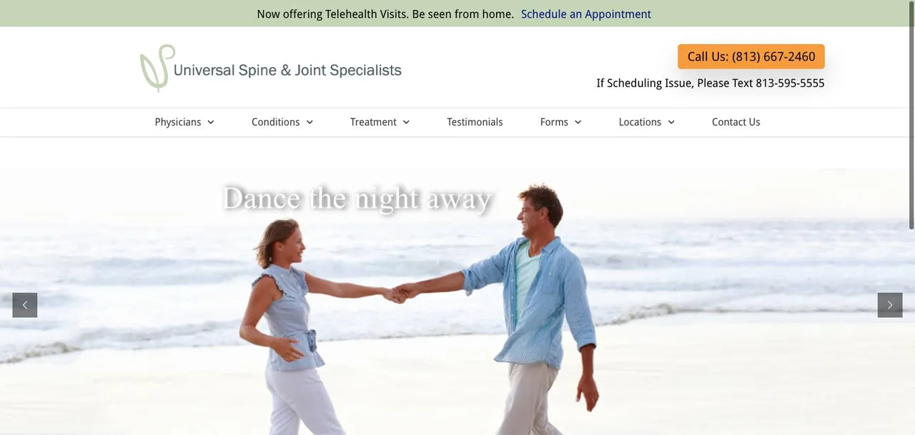 Universal Spine and Joint Specialists cover