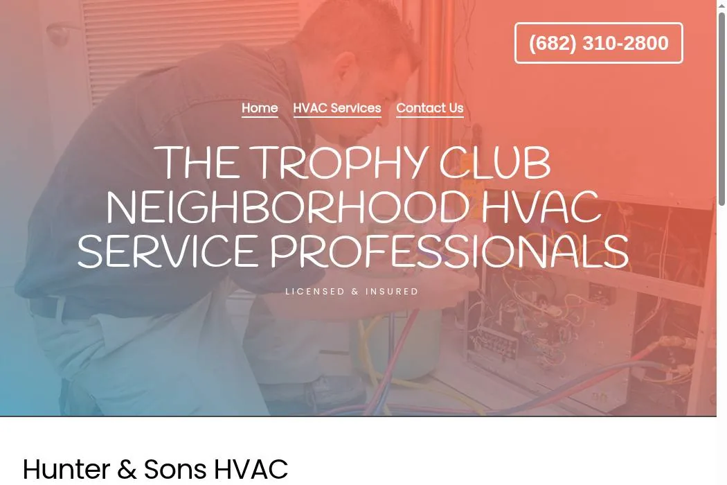 Hunter & Sons HVAC cover