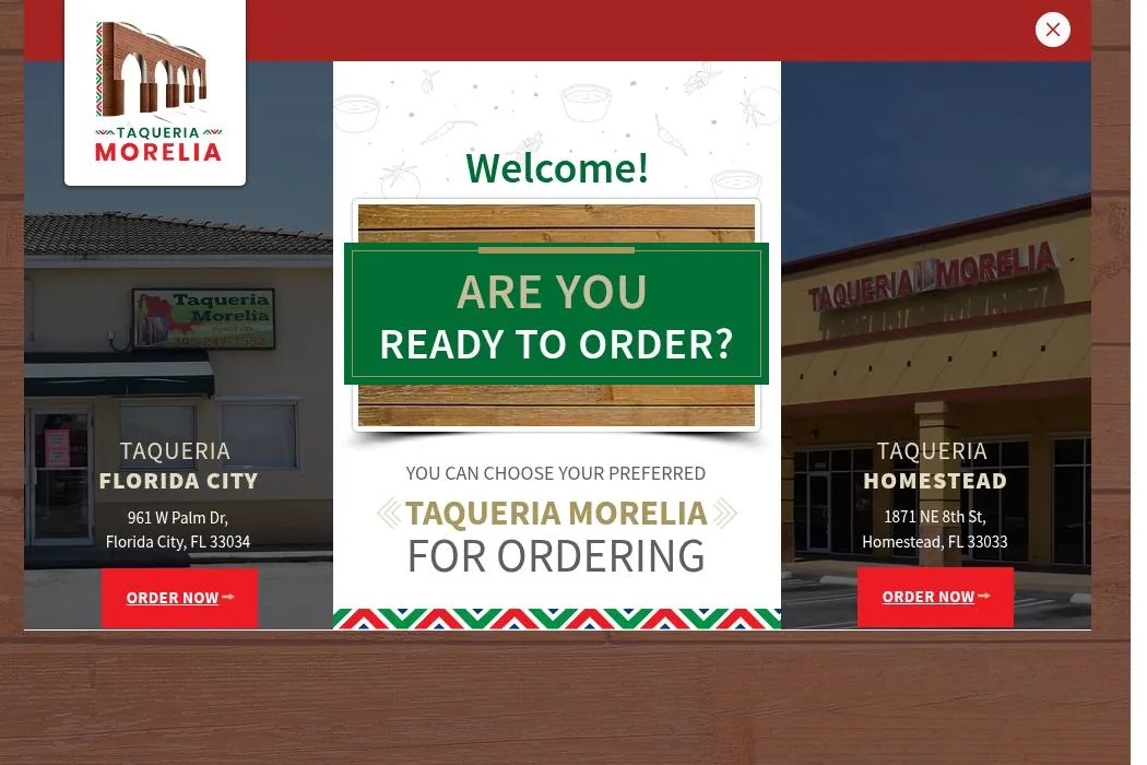 Taqueria Morelia cover