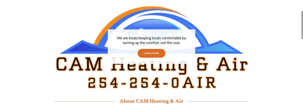 CAM Heating & Air cover