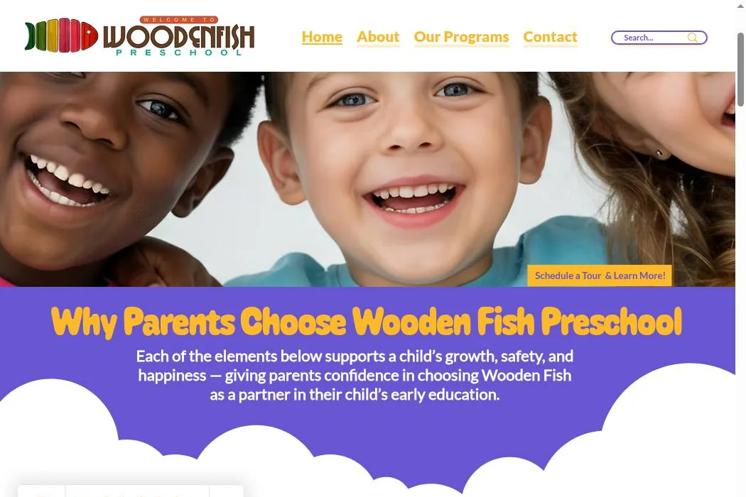 Wooden Fish Preschool cover
