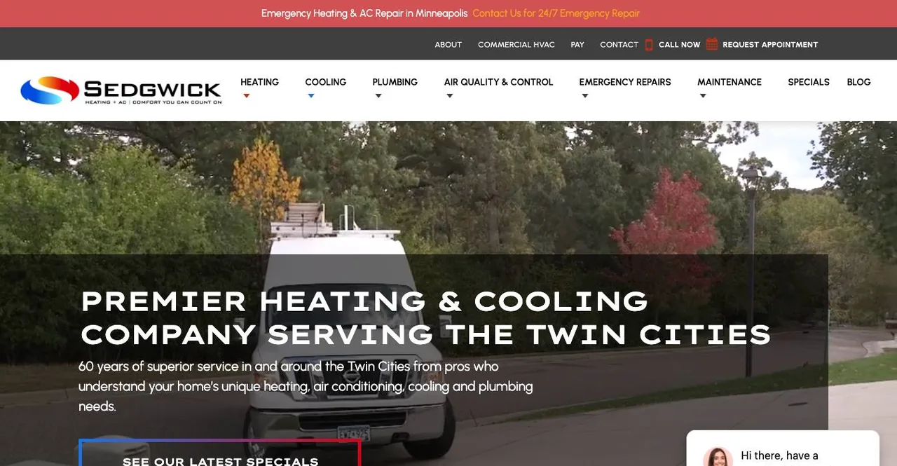 Sedgwick Heating cover