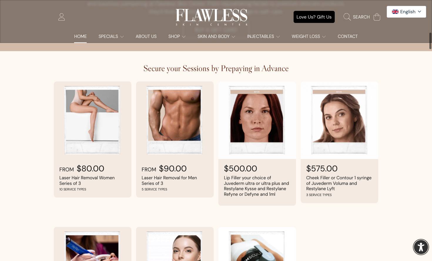 Flawless Skin Center cover
