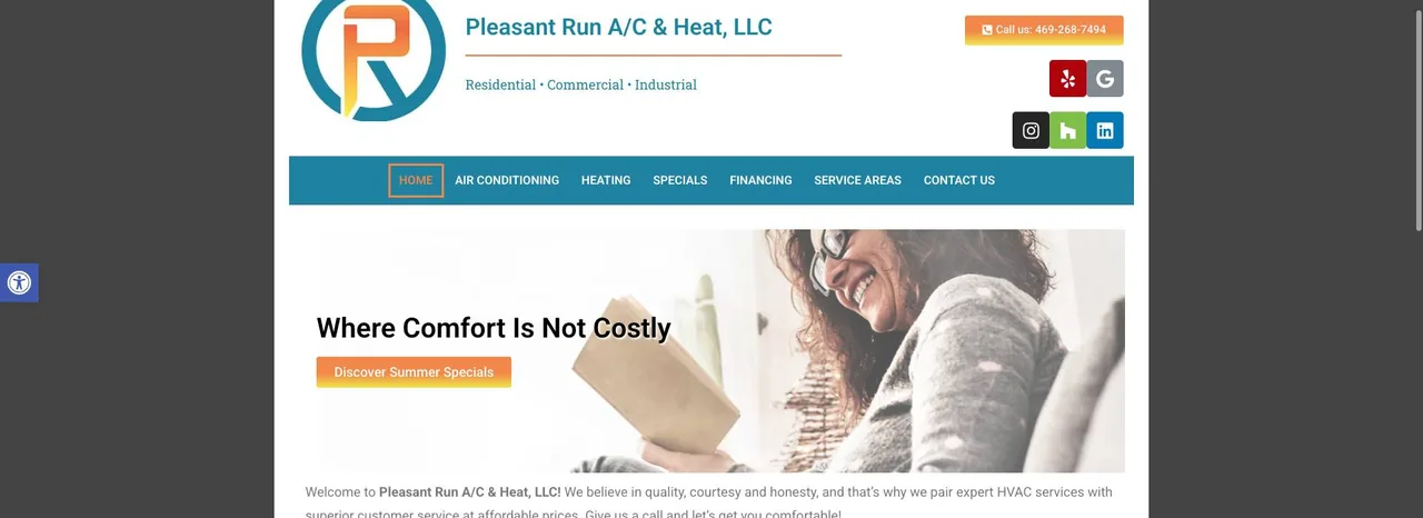 Pleasant Run A/C & Heat, LLC cover
