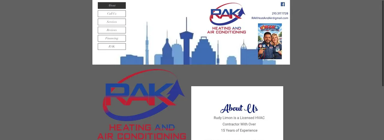 RAK Heating and Air Conditioning, LLC cover