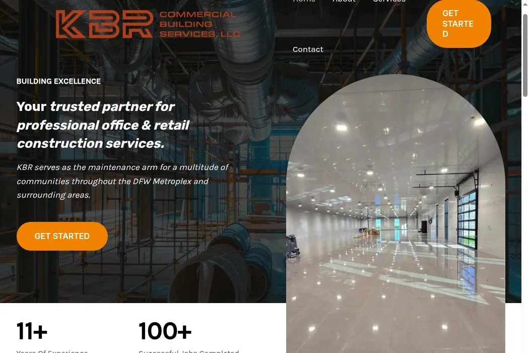 KBR COMMERCIAL BUILDING SERVICES cover