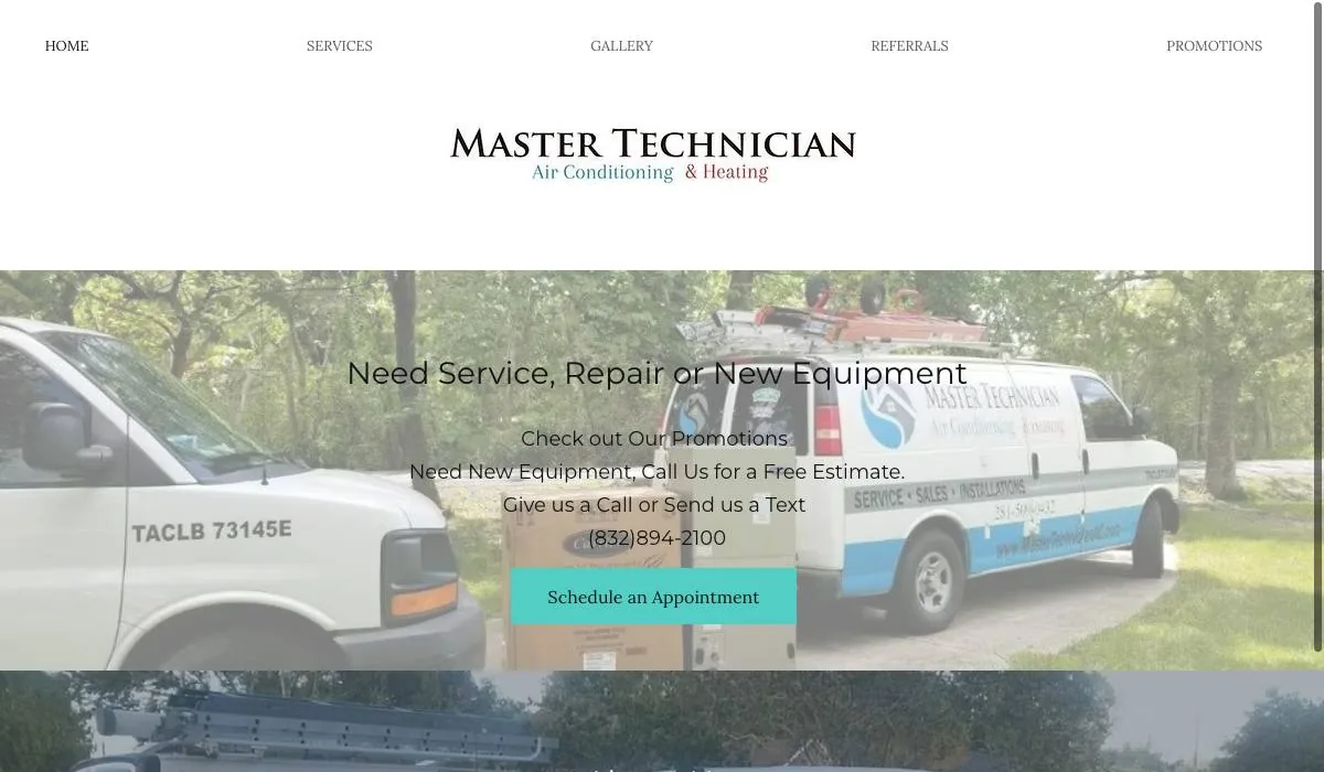 Master Technician AC cover