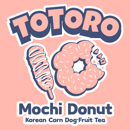 Totoro Mochi Donut logo