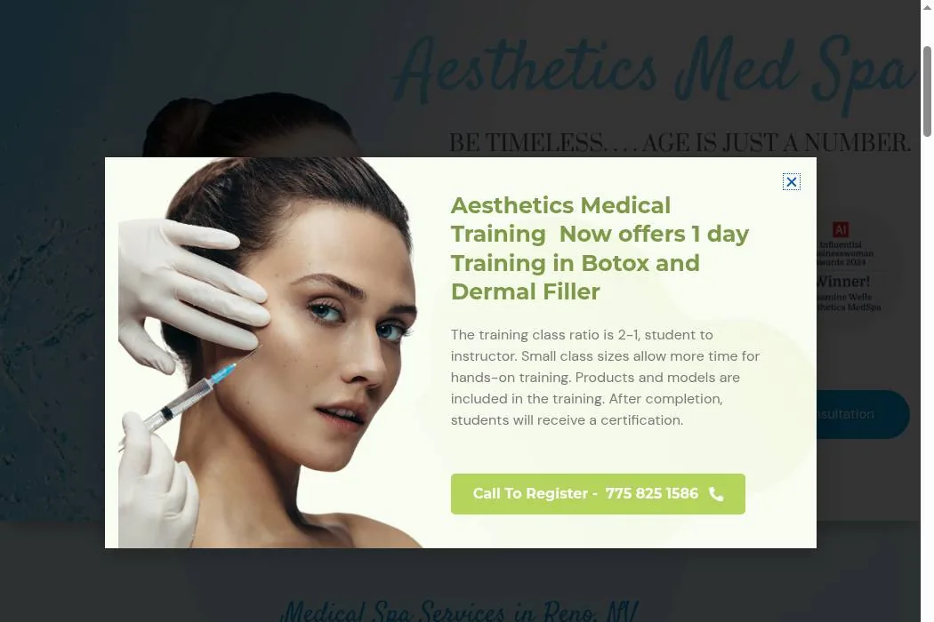 Aesthetics Med Spa cover