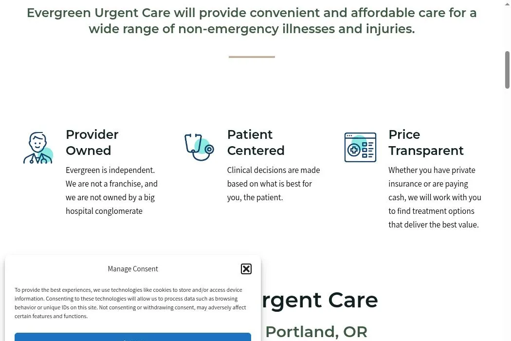 Evergreen Urgent Care cover