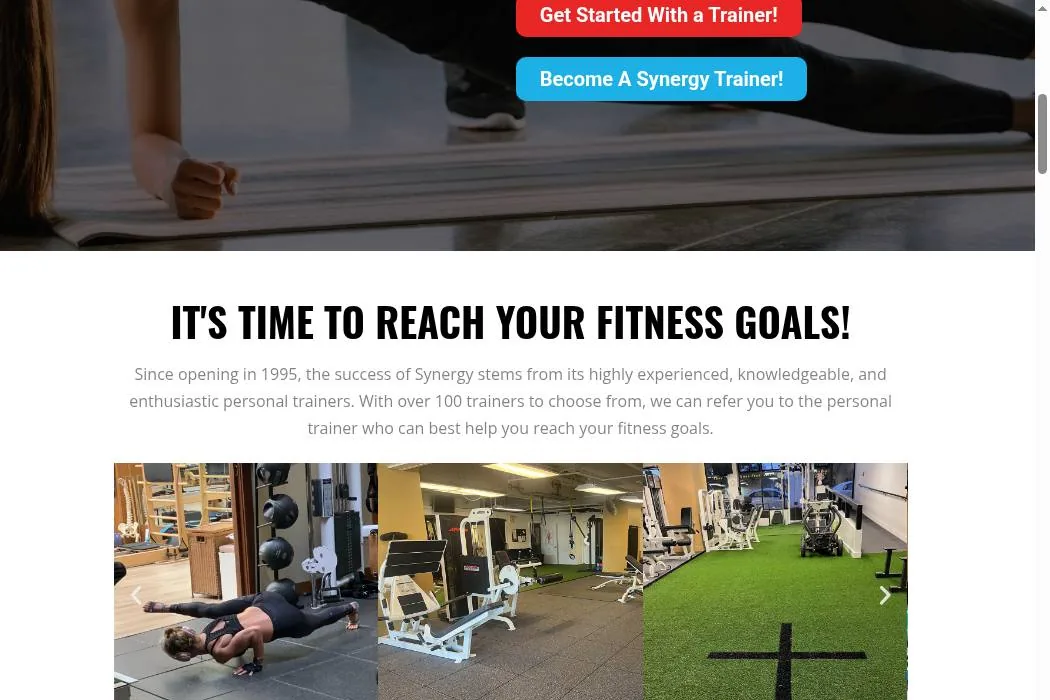 Synergy Fitness Studio cover