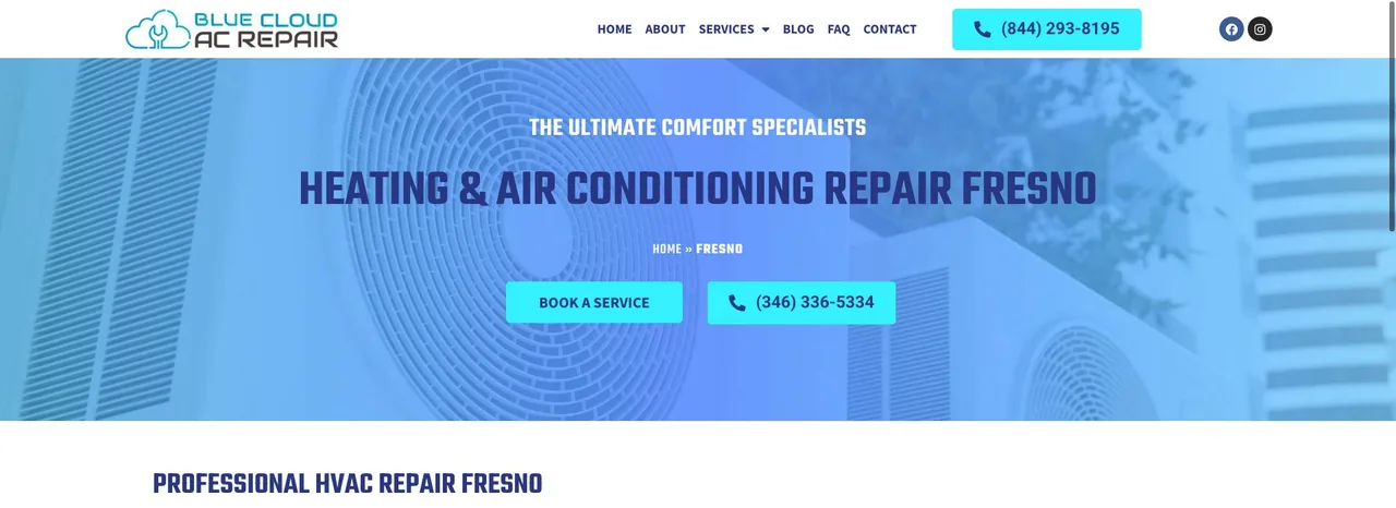 Blue Cloud AC Repair cover