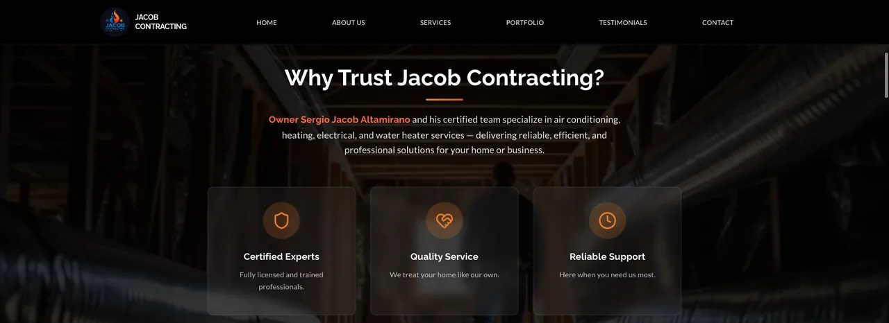 Jacob Contracting cover