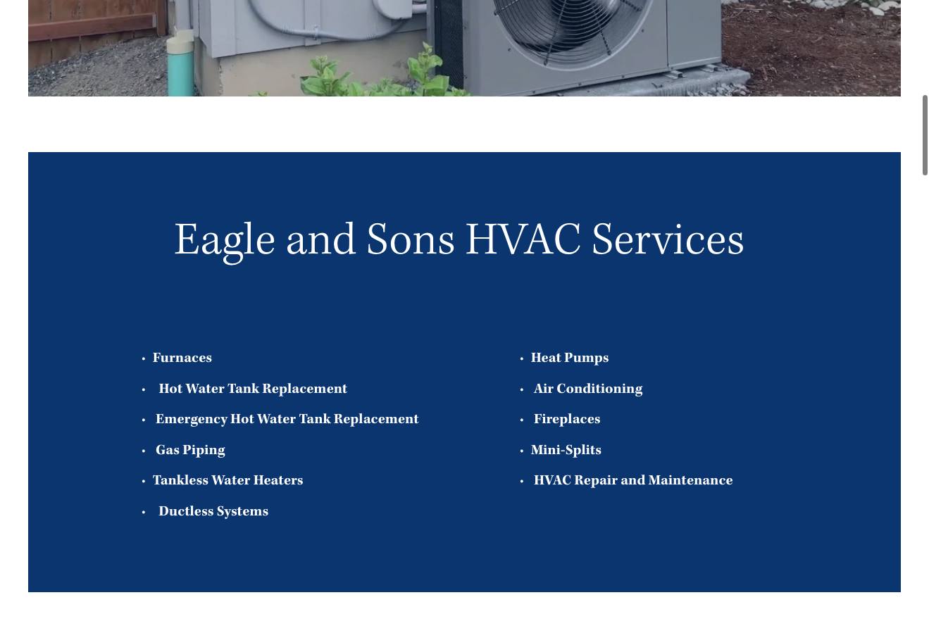 Eagle and Sons HVAC cover