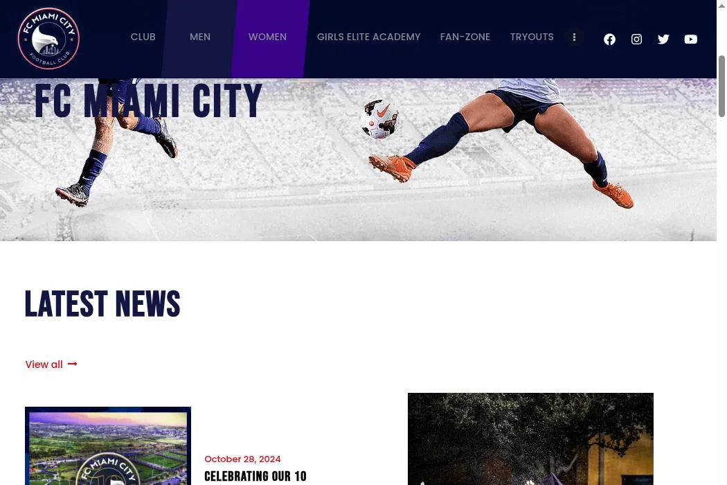 FC Miami City cover