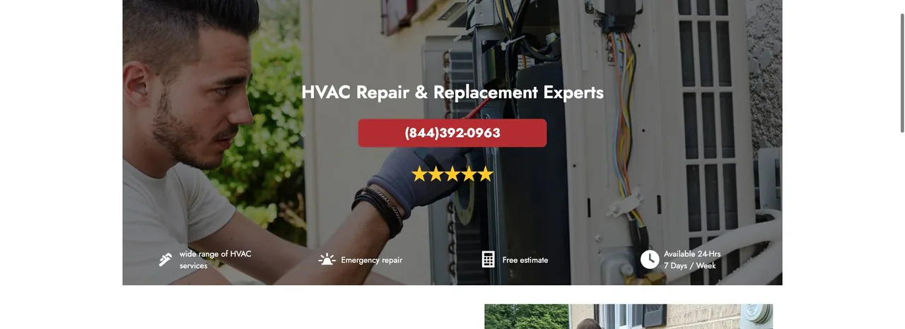 HVAC Repair & Replacement Experts cover