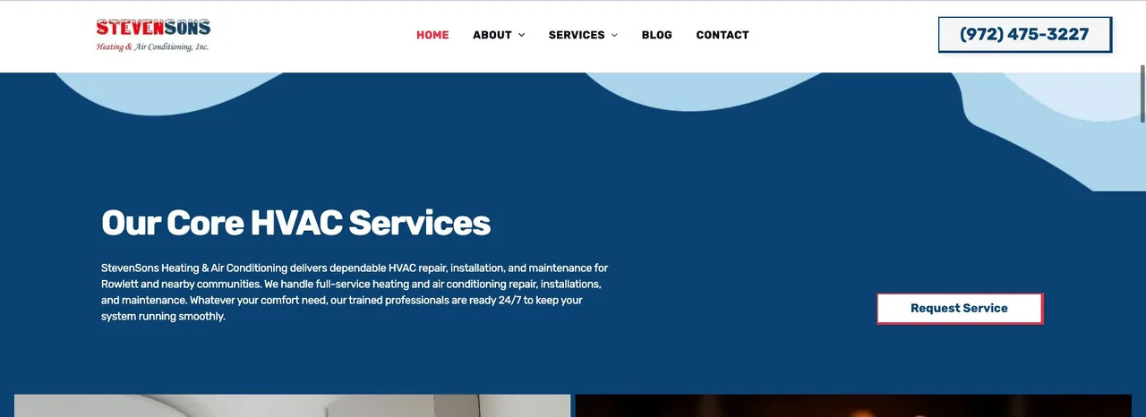 StevenSons Heating & Air Conditioning, Inc. cover