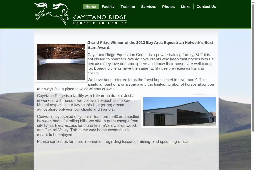 Cayetano Ridge Equestrian Center cover