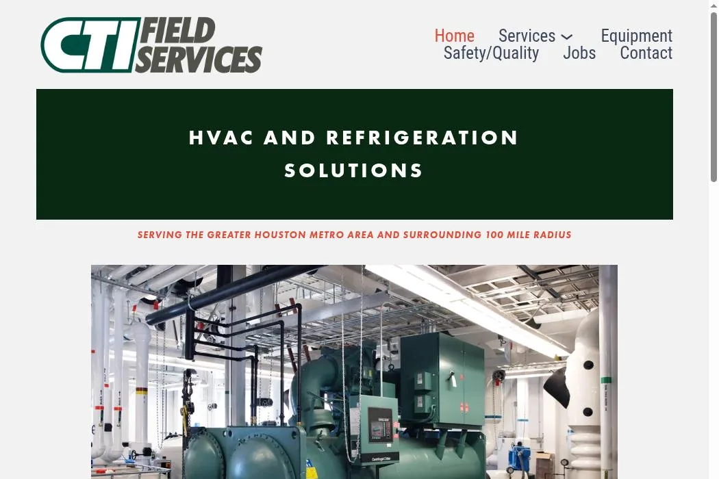 CTI Field Services, Inc. cover