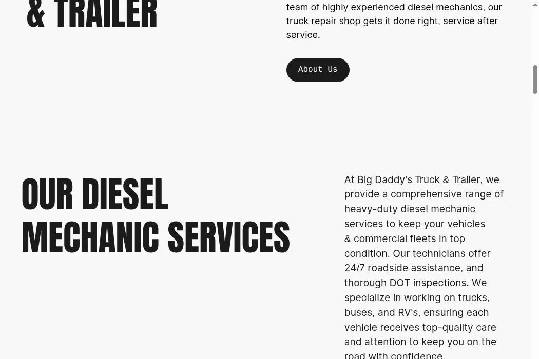 Big Daddy's Truck & Trailer cover